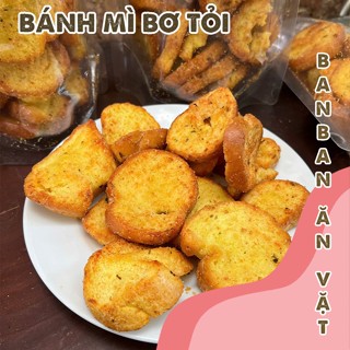 Bánh Mỳ Bơ Tỏi Mật Ong Sấy Khô Tẩm Vị Bơ Tỏi Thơm Ngon Bùi Vị (Gói 300G)