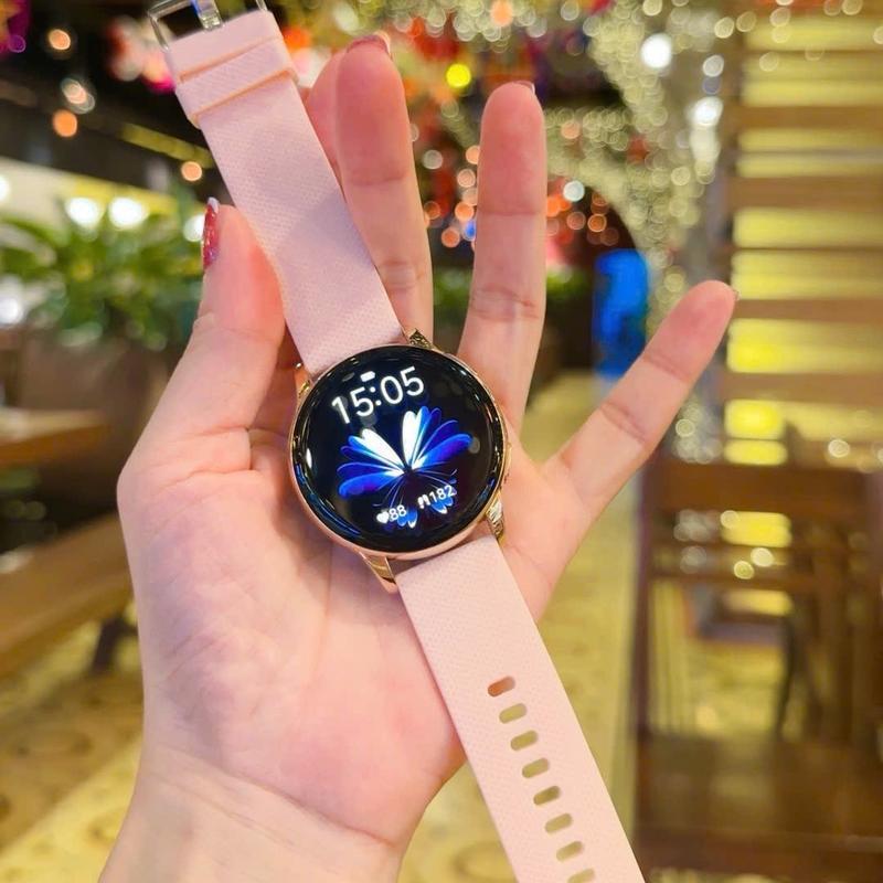 Đồng hồ thông minh nữ Y11 size 38/41mm màn Amoled 1.32inch, Smartwatch nghe gọi bluetooth 2 chiều