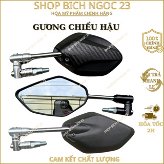 Gương chiếu hậu xe máy kiểu xoay 360 độ MẶT GƯƠNG THU HÌNH
