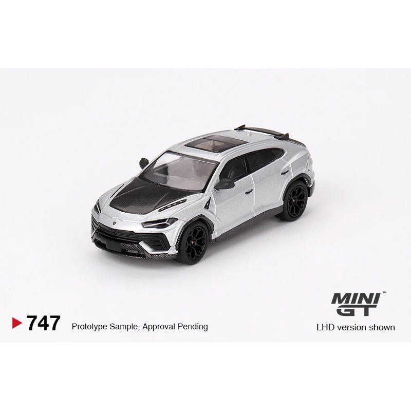 mohinhxeps-1/64_Minigt #747 Lamborghini Urus Performante Grigio Nimbus