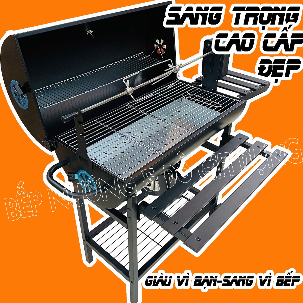 [Bếp Nướng có QUÀ TẶNG] Bếp Nướng than hoa, Lò Nướng than hoa, Bếp Nướng BBQ ngoài trời