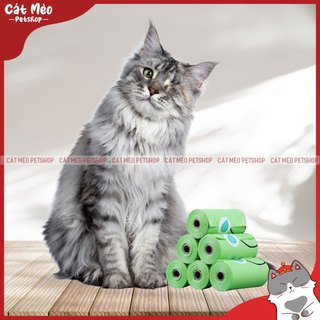 [Combo 3] Cuộn Rác Túi Nilon Dọn Phân Cho Thú Cưng Chó Mèo