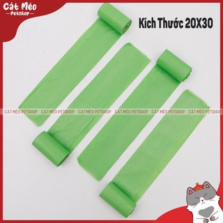[Combo 3] Cuộn Rác Túi Nilon Dọn Phân Cho Thú Cưng Chó Mèo