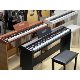   Video Thật  Đàn Piano Điện Toledo Đủ 88 Phím Đàn Gỗ Chất Lượng Âm Thanh Chân Thực - Có Pedal 