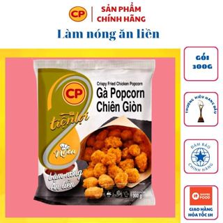 [Freeship-Hà Nội] Gà Popcorn Chiên Giòn CP 300gr Làm Nóng Ăn Liền Chính Hãng  An Toàn Siêu Ngon
