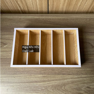 Khay đựng tiền đứng 5 ngăn 30cm x 18cm