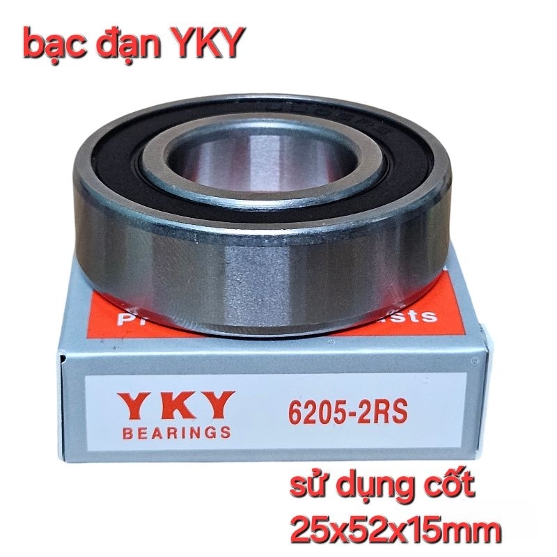 bạc đạn 6205 2RS YKY ( cốt 25x52x15mm) mua nhiều giảm giá