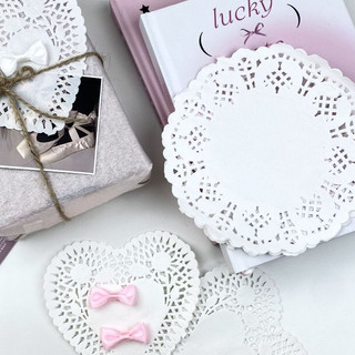 Set 10 giấy ren gói quà trang trí sổ