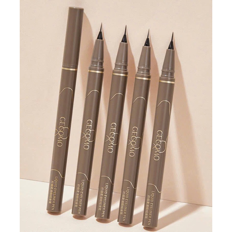 Kẻ mắt nước GeCoMo đầu mảnh 0.014 dành tập kẻ mắt tự nhiên