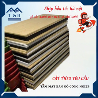 Mặt Bàn Gỗ Công Nghiệp MDF dày 18ly ,dán 4 cạnh (Cắt Theo Yêu Cầu) Đủ Kích Thước, Đủ Màu)