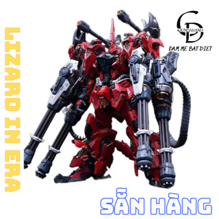   SẴN HÀNG  Mô hình lắp ráp Lizard In Era - Thằn lằn lửa - Runner màu kim loại coat sẵn và base gatin 