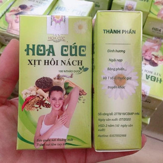 Xịt Hôi Nách Hoa Cúc