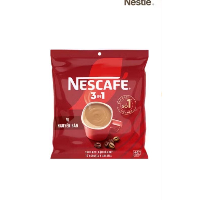 Cà phê sữa 3in1 nest cà phê đỏ (46 gói)