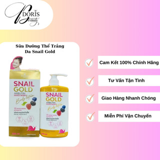 Sữa Dưỡng Thể Trắng Da Snail Gold  Arbutin Mix Berry Precious Skin 500ml