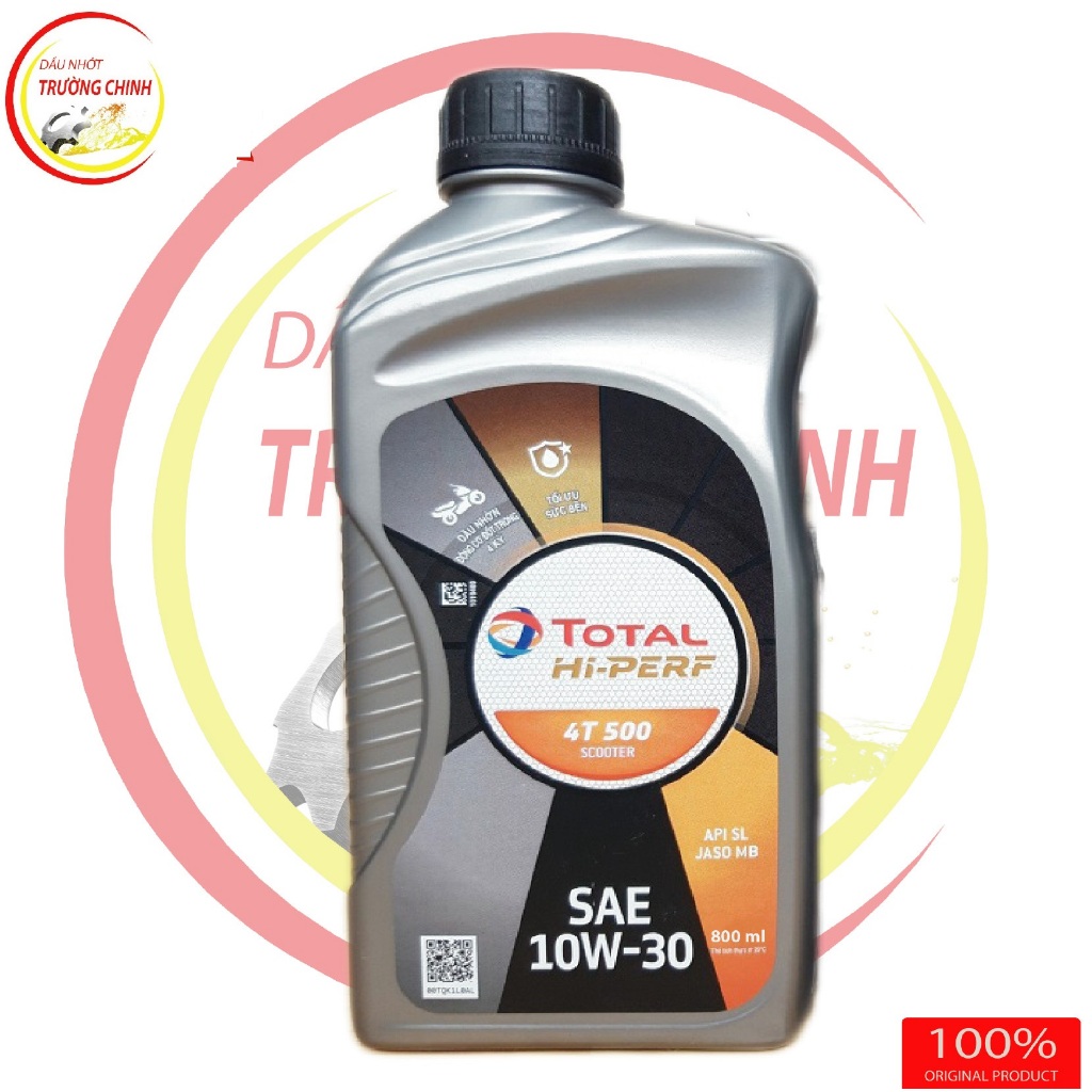 Nhớt Total 4T Scooter 10W30 dành cho xe ga