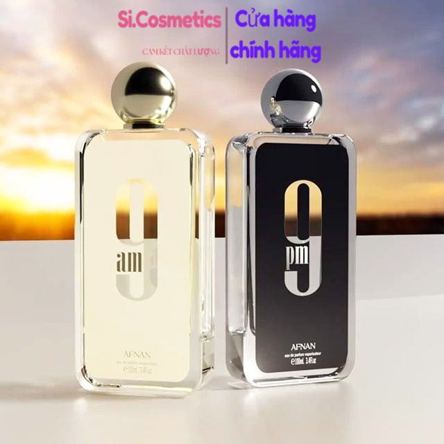[Mã COSBAUH3 giảm 8% đơn 300K] Nước hoa Afnan 9pm cho Nam - 100ml