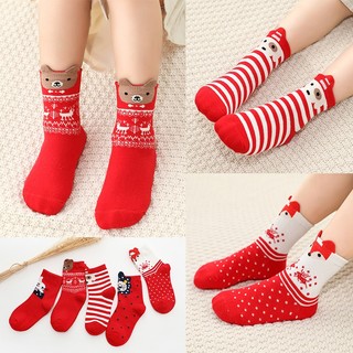 Tất noel cho bé từ 1-12 tuổi. Tất Cho Bé Trai Bé Gái Siêu Đẹp Làm Quà Giáng Sinh (1 ĐÔI)