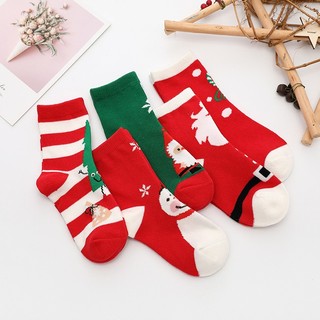Tất noel cho bé từ 1-12 tuổi. Tất Cho Bé Trai Bé Gái Siêu Đẹp Làm Quà Giáng Sinh (1 ĐÔI)