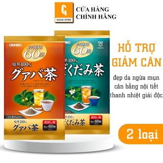 IGOOD - Trà diếp cá Dokudami Tea 60 túi lọc Orihiro Nhật Bản hỗ trợ thanh nhiệt, thải độc
