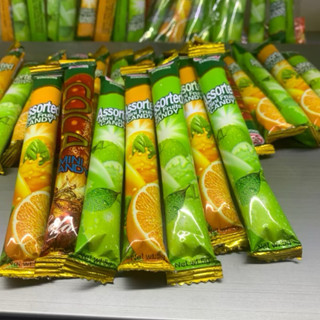 (Giá sỉ) Bịch 65 gói kẹo C lạnh phồng mini vị trái cây, đồ ăn tuổi thơ