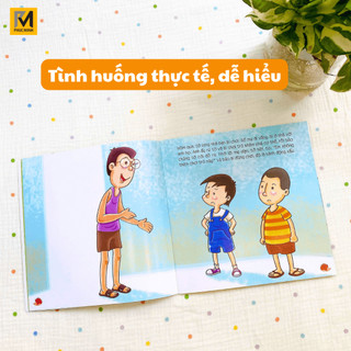 Sách Cho Bé - Bộ 3 Cuốn Tự Bảo Vệ Mình Khỏi Xâm Hại - Cho Bé 2-12 Tuổi (Song Ngữ Anh - Việt)