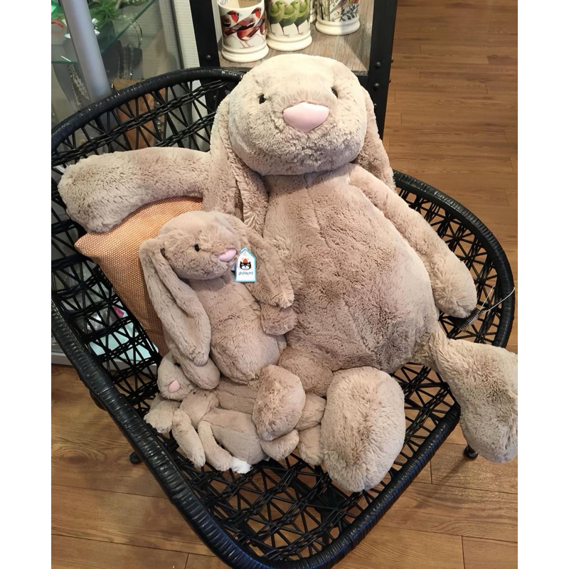 [JELLYCAT CHÍNH HÃNG]Thỏ bông Jellycat màu BEIGE Best Seller
