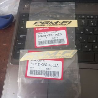 Tem PGM FI trắng . đen