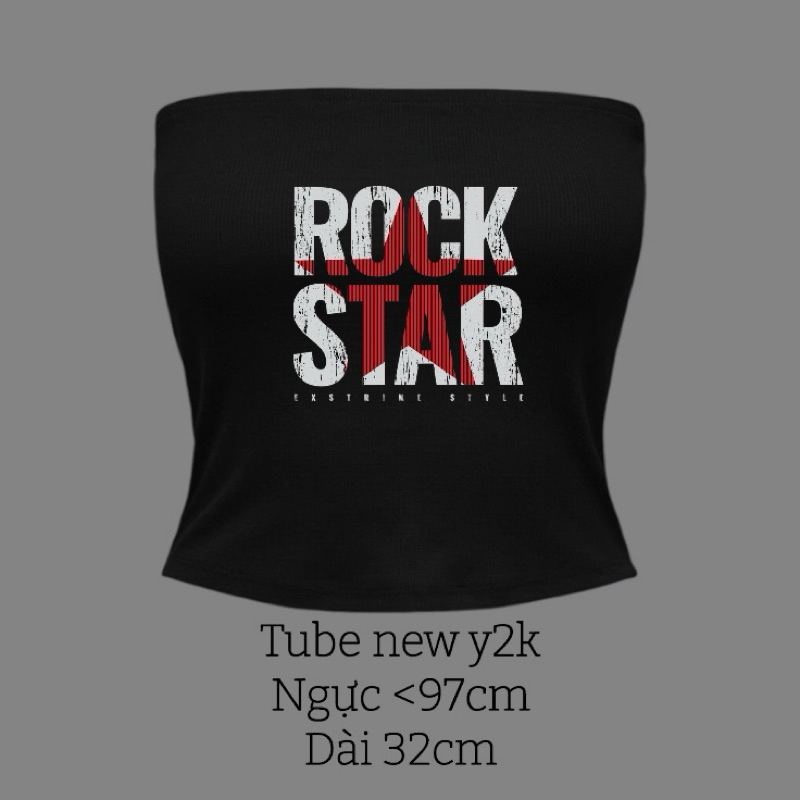 Áo tube top y2k thánh giá ôm body form lửng hello kitty/kuromi