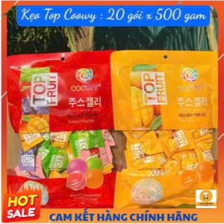 Gói 500gram Kẹo Dẻo Trái Cây Top Fruit Coowy Thơm Ngon Nhất Hệ Mặt Trời