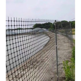 lưới nhựa hàng rào dài 25m cao 1/1.2/1.5/1.8/2 mét-lưới nhựa dẻo nguyên sinh-lưới rào vườn-lưới quây chuồng gà-làm sàn