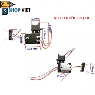 SV Công tắc máy khoan pin 7,2-24VDC