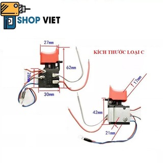 SV Công tắc máy khoan pin 7,2-24VDC