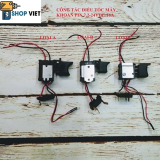 SV Công tắc máy khoan pin 7,2-24VDC