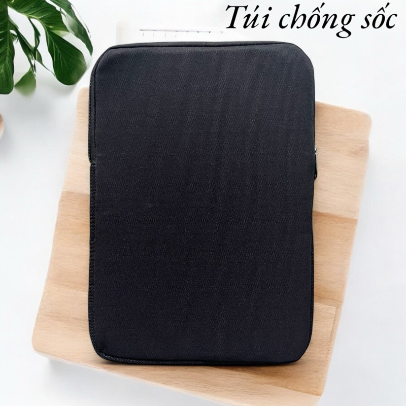 Túi chống sốc cho laptop,Macbook co giãn dây kéo đứng bọc viền bên trong thời trang loại 1