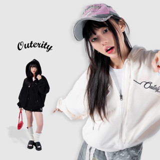 Áo Khoác Hoodie Zip Outerity 2027 | Mũ to dày dặn bigsize | Localbrand 2024