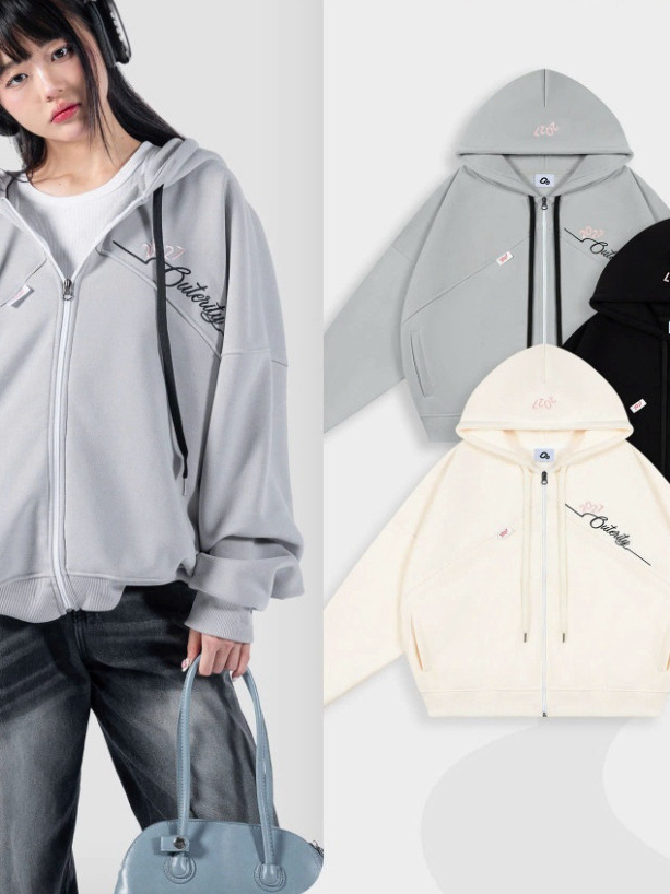 Áo Khoác Hoodie Zip Outerity 2027 | Mũ to dày dặn bigsize | Localbrand 2024 Hàng QC 2026