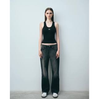 ELEVEN - Áo nữ Tank top Anagram màu Đen