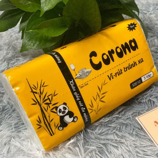 Khăn giấy, giấy rút Corona