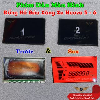 Phim Dán Màn Hình LCD Báo Xăng, Báo Km Đồng Hồ Xe NOUVO 5 Đã Căn Chỉnh Sẵn Độ Chính Xác 100% Đẹp Như Zin