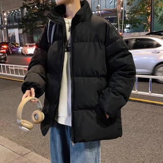 ÁO KHOÁC PHAO UNISEX FORM BOXY CỔ CAO PHONG CÁCH HÀN QUỐC CHẰN BÔNG 3 LỚP ẤM ÁP MÙA ĐÔNG NỔI BẬT THỜI TRANG