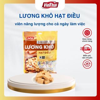 Lương khô hạt điều Việt Thái thực phẩm dinh dưỡng, lương mini bổ sung năng lượng thay thế bữa ăn gói 350g