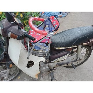 Ghế đi xe máy số xếp gọn cho bé