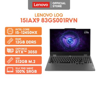 Laptop Lenovo LOQ 15IAX9 83GS001RVN i5-12450HX | 12GB | 512GB | RTXTM 3050 6GB