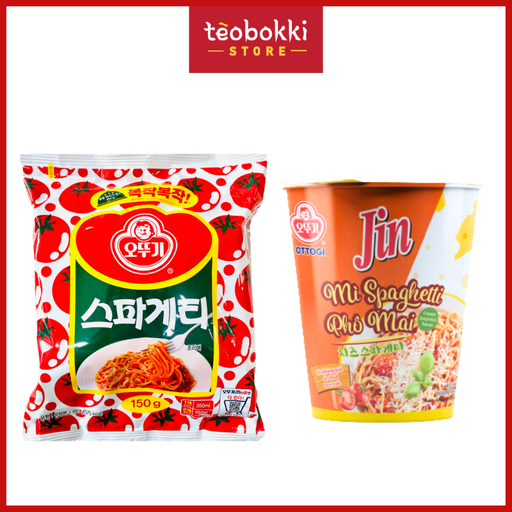 Mì spaghetti Ottogi/Otoki kèm sốt 85g, 150g