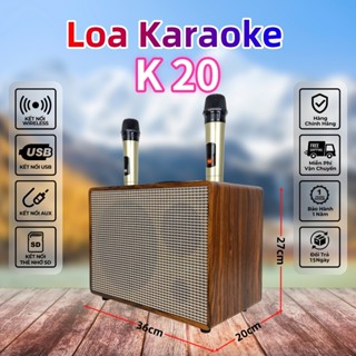 JK-K20 120W Loa Kéo Xách Tay Hát Karaoke Di Động Bluetooth Giải Nghe Nhạc BH 12T