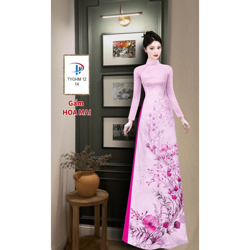 Vải áo dài Tết