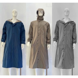Áo mưa măng tô nam 2 lớp dáng dài thời trang chống thấm chống gió lạnh mùa đông - ao mua mangto nam 2 lop thoi trang