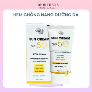  Kem Chống Nắng RIORI HANA - SUN CREAM SPF 50 SUN CREAM 