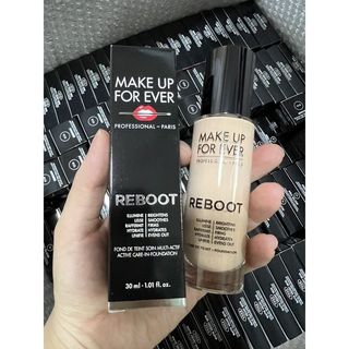 (Bill +30ml) Kem nền Make Up For Ever Reboot Foundation Căng bóng da