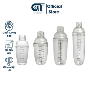  Bình Lắc Pha Chế Nhựa Cao Cấp Shaker Hàng Loại 1 -  300ML 500ML 700ML 1000ML  - QT KITCHENWARE 